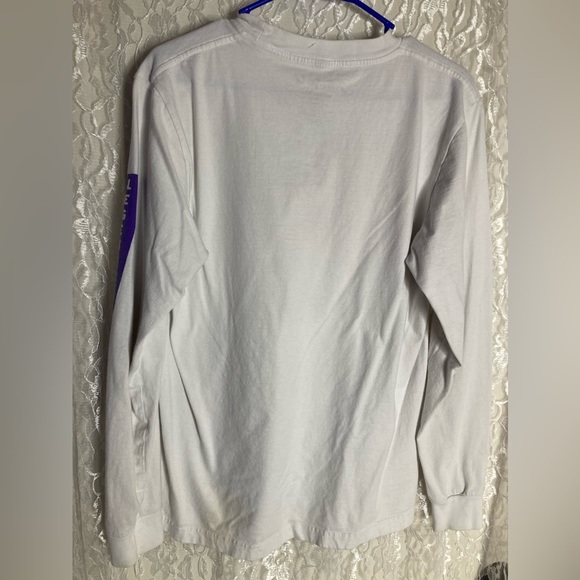 Juice Wrld Long Sleeve White Crewneck Top - Picture 5 of 5